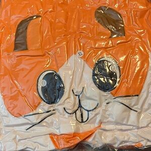 Orange Cat Face Jumpsuit